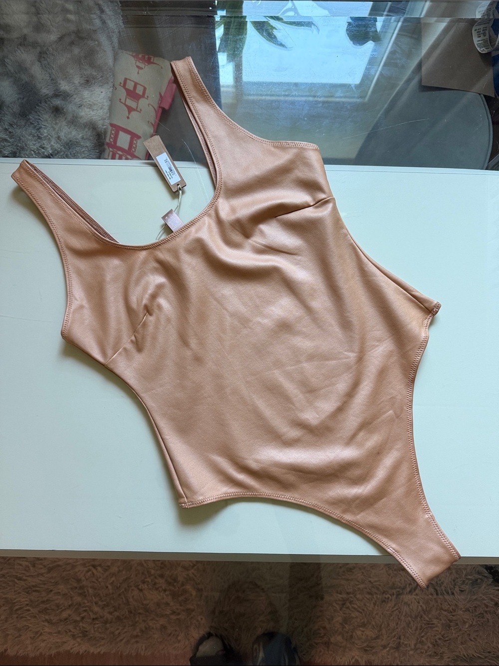 Skims Ochre Bodysuit